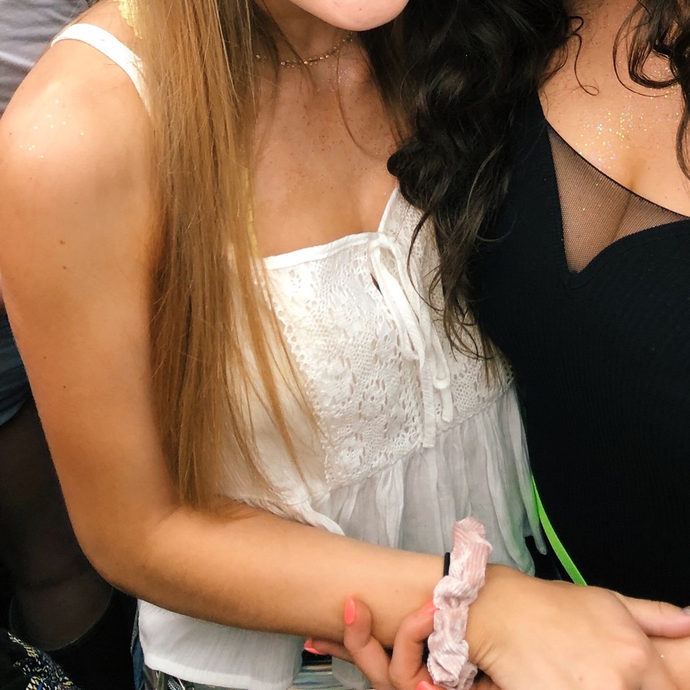 Forever 21 white tank top
